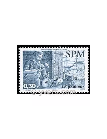 n° 795 - Timbre Saint-Pierre et Miquelon Poste