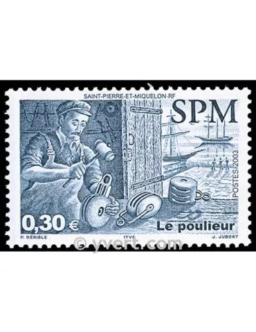 n° 795 - Timbre Saint-Pierre et Miquelon Poste 2