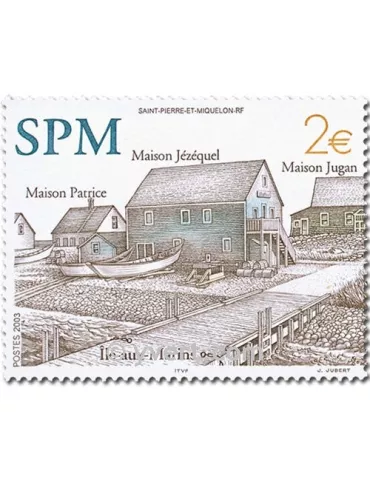 n° 796/797 - Timbre Saint-Pierre et Miquelon Poste 2