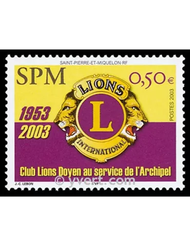 n° 808 - Timbre Saint-Pierre et Miquelon Poste 2