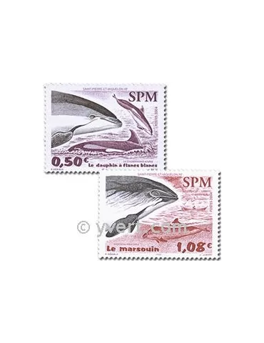 n° 812/813 - Timbre Saint-Pierre et Miquelon Poste