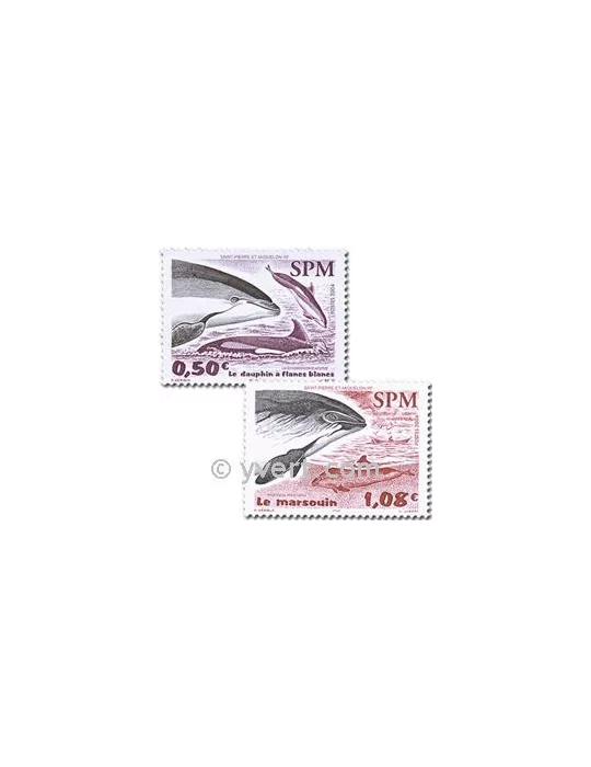 n° 812/813 - Timbre Saint-Pierre et Miquelon Poste