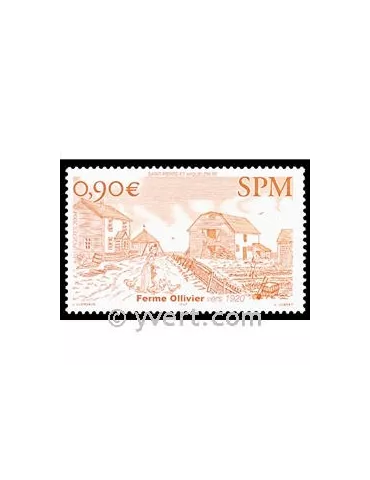 n° 814 - Timbre Saint-Pierre et Miquelon Poste