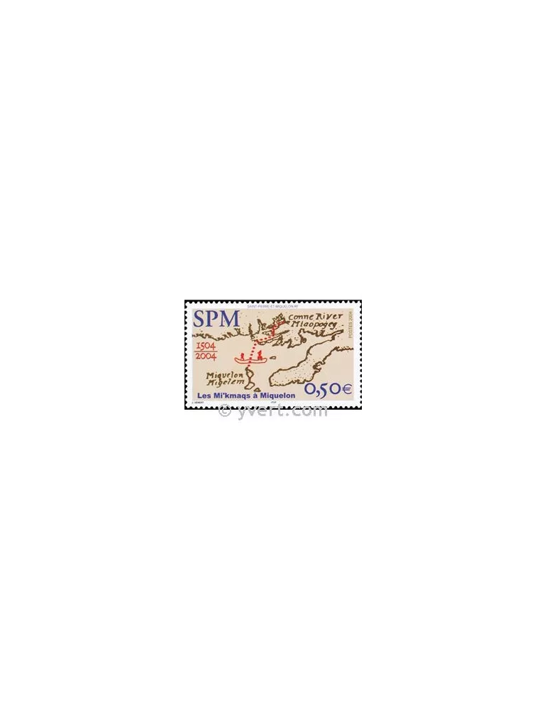 n° 818 - Timbre Saint-Pierre et Miquelon Poste