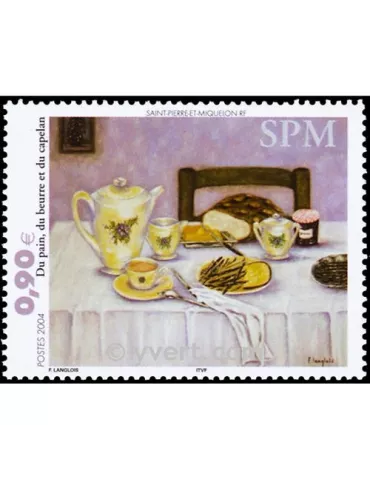 n° 821 - Timbre Saint-Pierre et Miquelon Poste 2