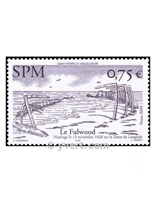 n° 822 - Timbre Saint-Pierre et Miquelon Poste