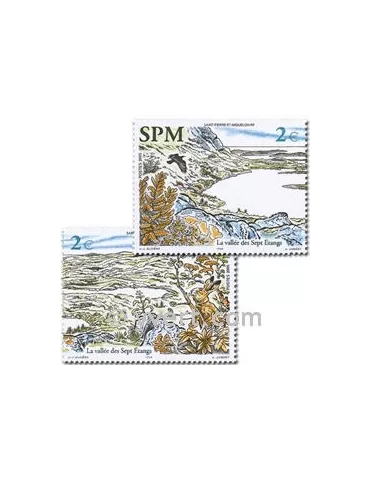 n° 853/854 - Timbre Saint-Pierre et Miquelon Poste