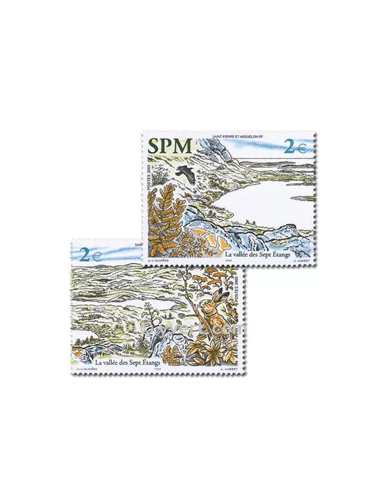 n° 853/854 - Timbre Saint-Pierre et Miquelon Poste