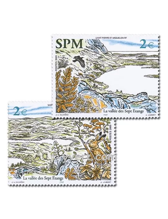 n° 853/854 - Timbre Saint-Pierre et Miquelon Poste