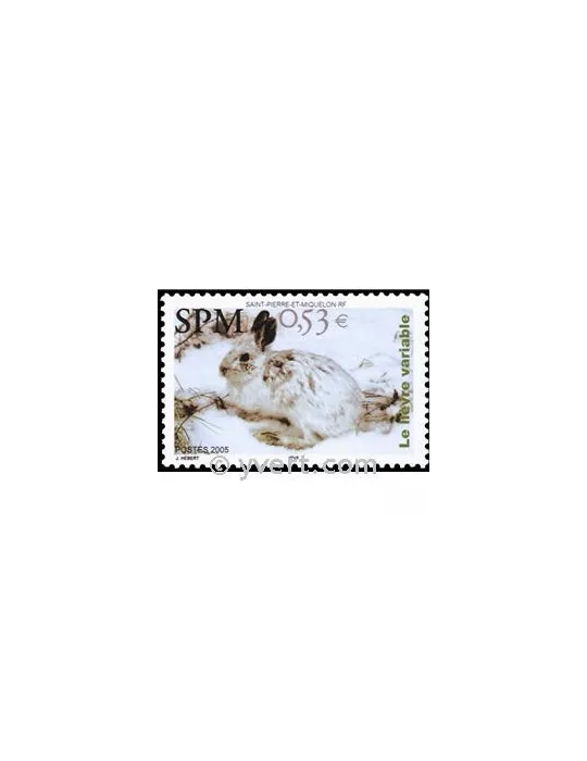 n° 855 - Timbre Saint-Pierre et Miquelon Poste