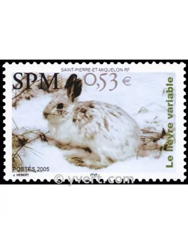 n° 855 - Timbre Saint-Pierre et Miquelon Poste 2