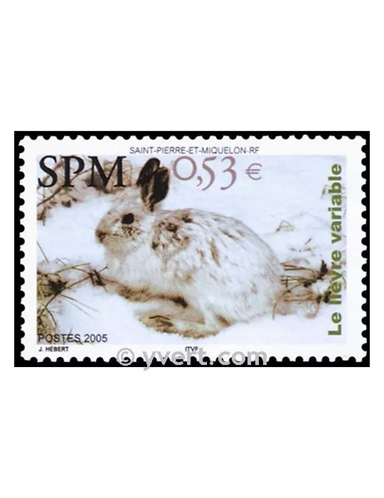 n° 855 - Timbre Saint-Pierre et Miquelon Poste