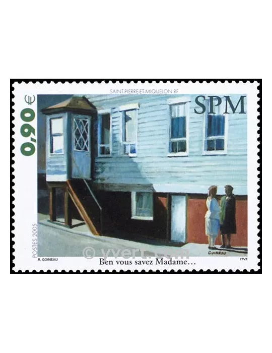 n° 856 - Timbre Saint-Pierre et Miquelon Poste
