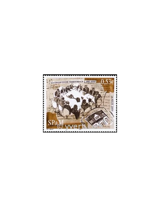 n° 858 - Timbre Saint-Pierre et Miquelon Poste