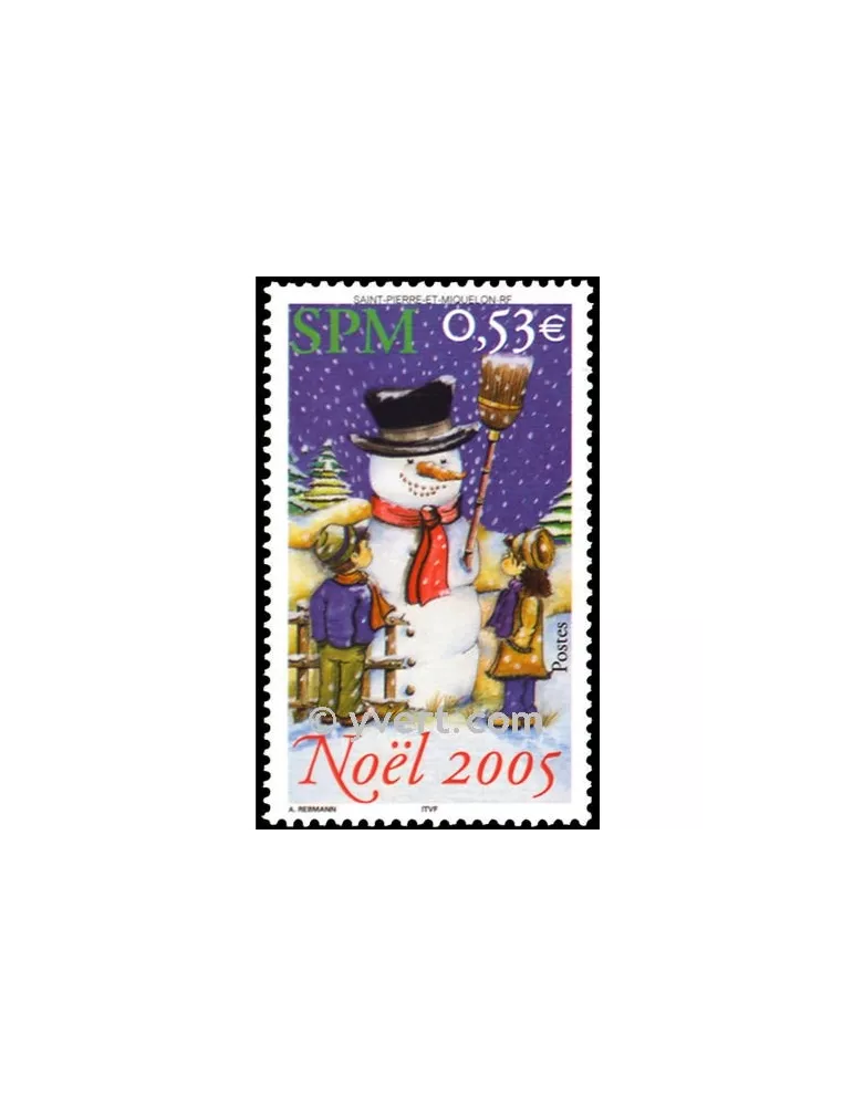 n° 859 - Timbre Saint-Pierre et Miquelon Poste