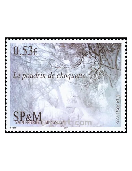 n° 860 - Timbre Saint-Pierre et Miquelon Poste