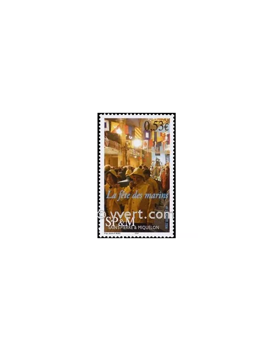 n° 861 - Timbre Saint-Pierre et Miquelon Poste