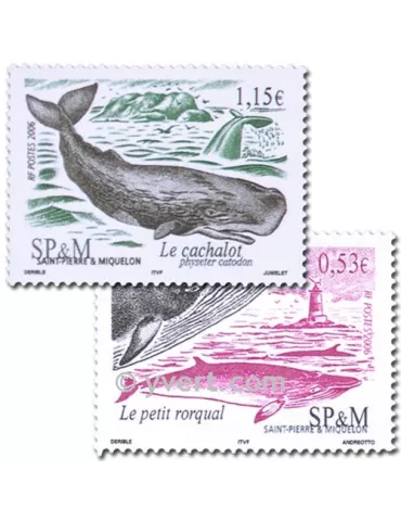 n° 863/864 - Timbre Saint-Pierre et Miquelon Poste 2