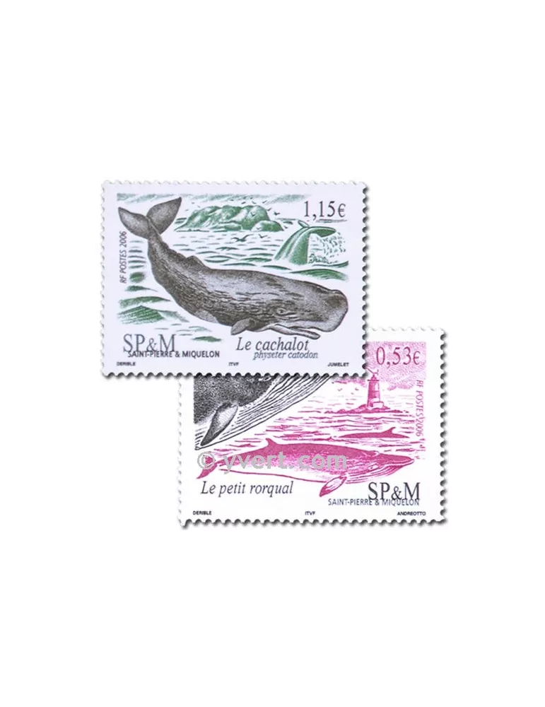 n° 863/864 - Timbre Saint-Pierre et Miquelon Poste
