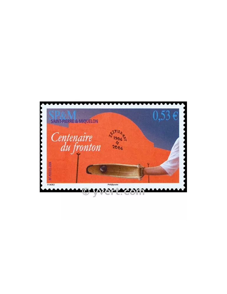 n° 870 - Timbre Saint-Pierre et Miquelon Poste
