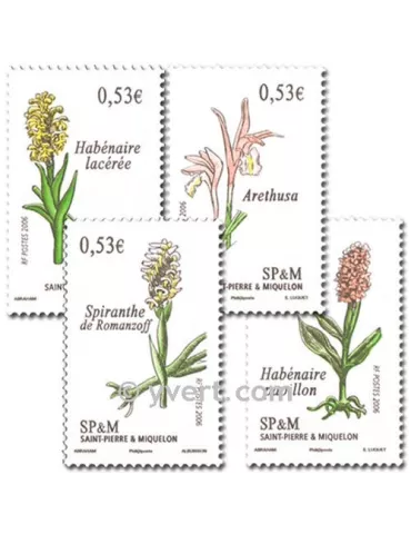 n° 871/874 - Timbre Saint-Pierre et Miquelon Poste 2