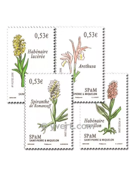 n° 871/874 - Timbre Saint-Pierre et Miquelon Poste