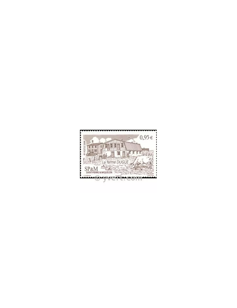 n° 875 - Timbre Saint-Pierre et Miquelon Poste