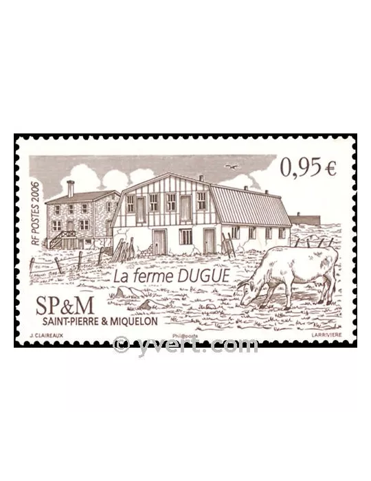 n° 875 - Timbre Saint-Pierre et Miquelon Poste