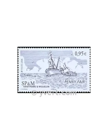 n° 876 - Timbre Saint-Pierre et Miquelon Poste