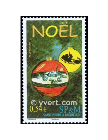 n° 881 - Timbre Saint-Pierre et Miquelon Poste 2