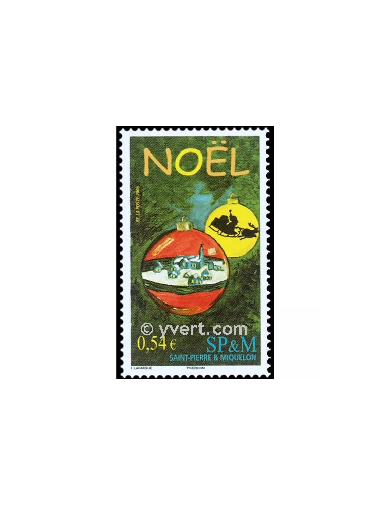 n° 881 - Timbre Saint-Pierre et Miquelon Poste