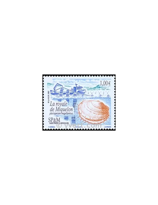 n° 884 - Timbre Saint-Pierre et Miquelon Poste