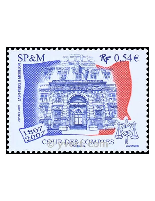 n° 885 - Timbre Saint-Pierre et Miquelon Poste