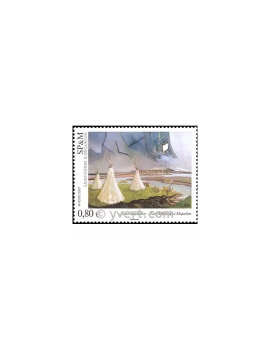 n° 892 - Timbre Saint-Pierre et Miquelon Poste