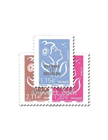 n° 894/896 - Timbre Saint-Pierre et Miquelon Poste
