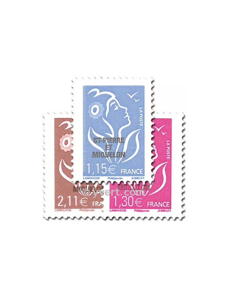 n° 894/896 - Timbre Saint-Pierre et Miquelon Poste