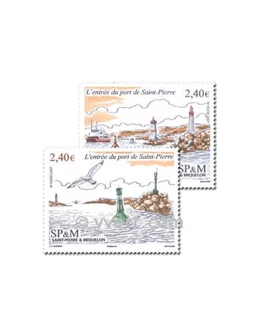 n° 897/898 - Timbre Saint-Pierre et Miquelon Poste