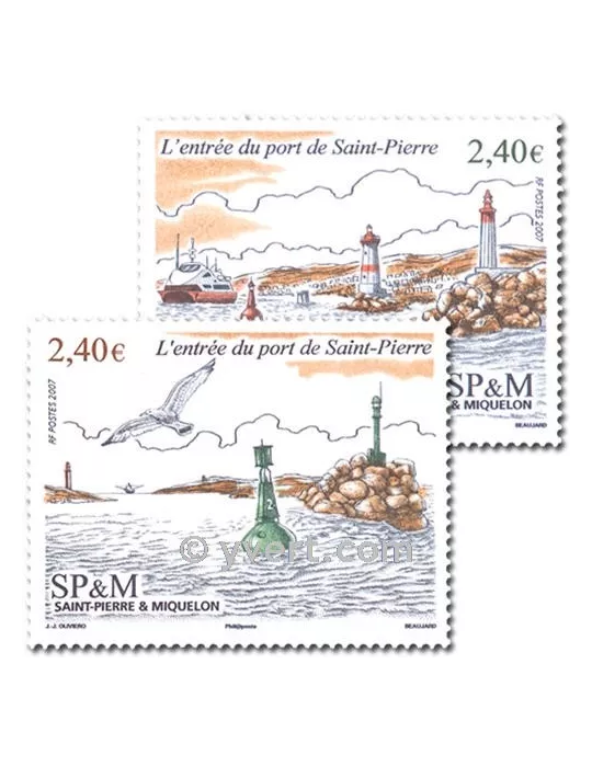 n° 897/898 - Timbre Saint-Pierre et Miquelon Poste