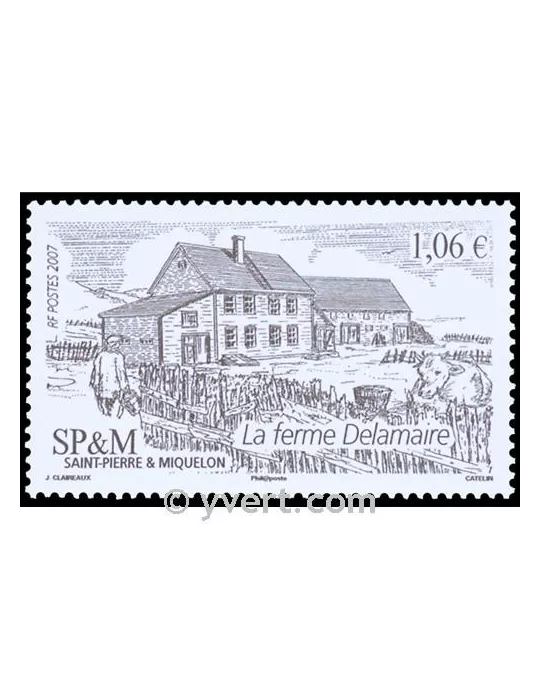 n° 899 - Timbre Saint-Pierre et Miquelon Poste