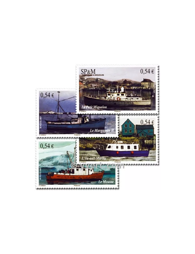 n° 905/908 (BF 12) - Timbre Saint-Pierre et Miquelon Poste