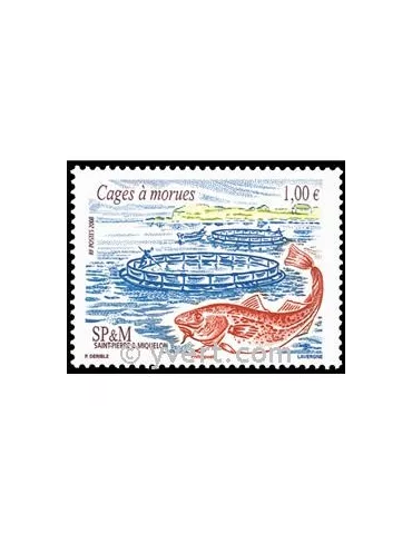 n° 913 - Timbre Saint-Pierre et Miquelon Poste