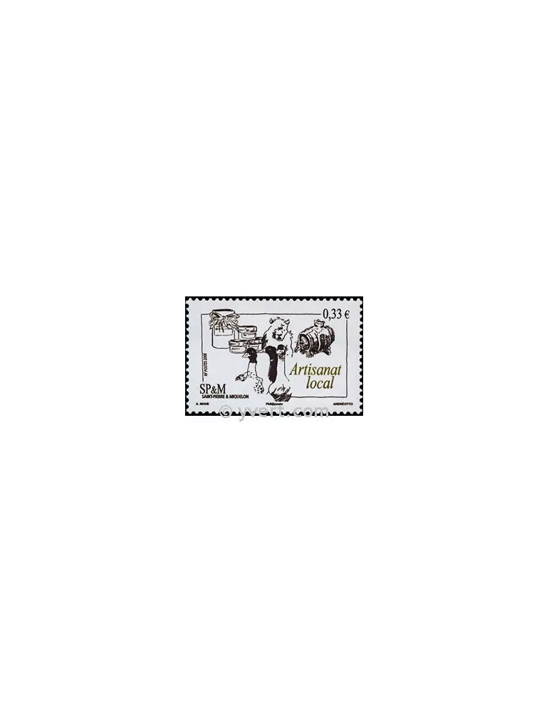 n° 917 - Timbre Saint-Pierre et Miquelon Poste