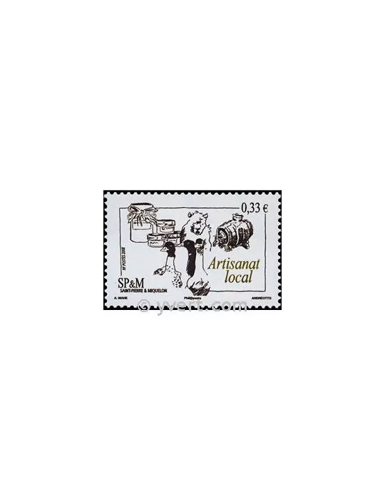 n° 917 - Timbre Saint-Pierre et Miquelon Poste