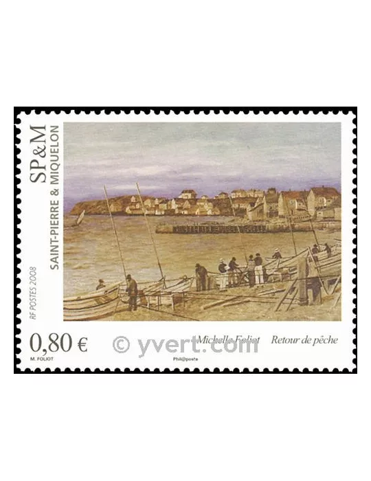 n° 924 - Timbre Saint-Pierre et Miquelon Poste