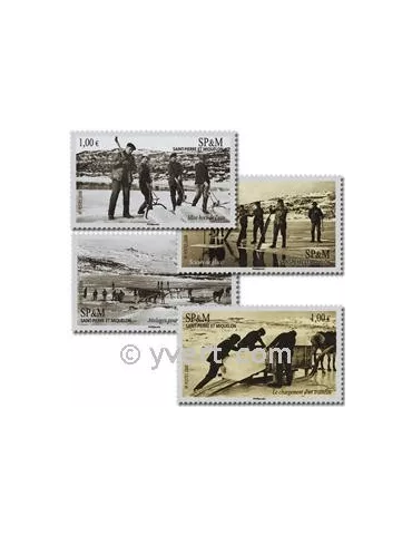 n° 928/931 (BF 13) - Timbre Saint-Pierre et Miquelon Poste