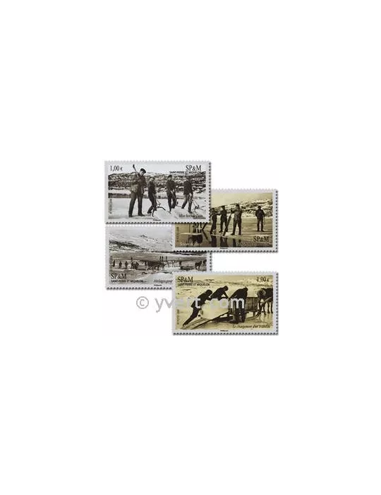 n° 928/931 (BF 13) - Timbre Saint-Pierre et Miquelon Poste