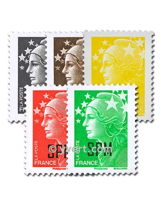 n° 932/936 - Timbre Saint-Pierre et Miquelon Poste