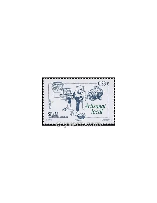 n° 947 - Timbre Saint-Pierre et Miquelon Poste