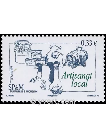 n° 947 - Timbre Saint-Pierre et Miquelon Poste 2