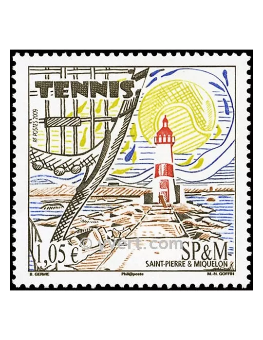 n° 955 - Timbre Saint-Pierre et Miquelon Poste